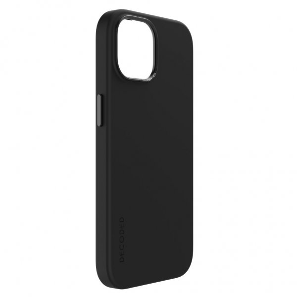 Decoded iPhone 15 Pro Max Skal Silikoninen Takakuori Grafeeni