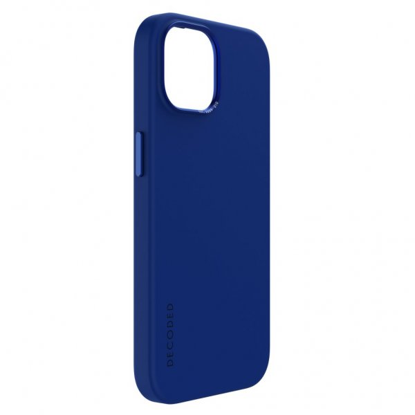 Decoded iPhone 15 Silicone Backcover Galactic Blue