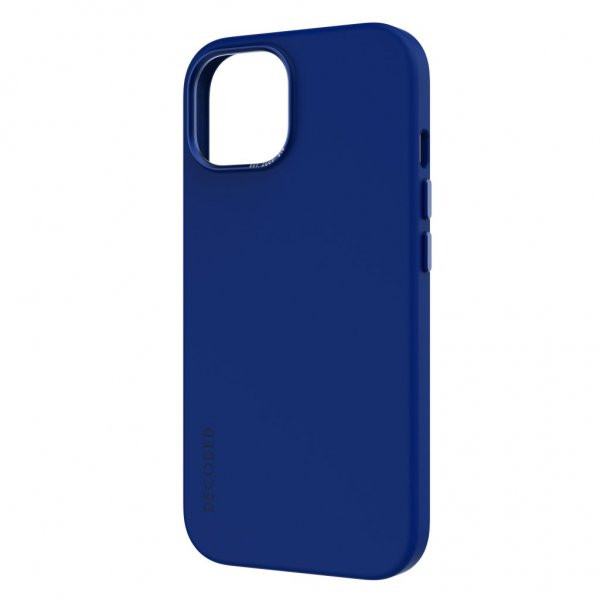 Decoded iPhone 15 Pro Max Kuori Silikoni Takakuori Galactic Blue
