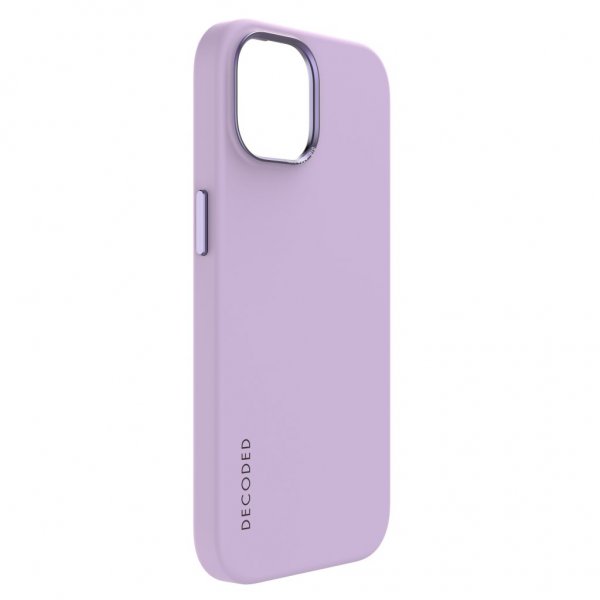 Decoded iPhone 15 Pro Max Skal Silikoninen Takakuori Laventeli