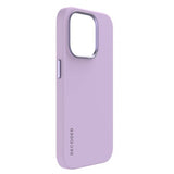 Decoded iPhone 15 Pro -silikonisuojakuori, Lavender