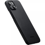Pitaka iPhone 15 -kuori MagEZ Case 4, musta/harmaa twill