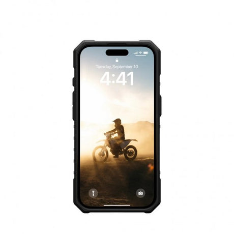 Urban Armor Gear (UAG) iPhone 16 -suojakuori Pathfinder Clear MagSafe Ash