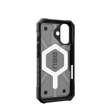 Urban Armor Gear (UAG) iPhone 16 -suojakuori Pathfinder Clear MagSafe Ash