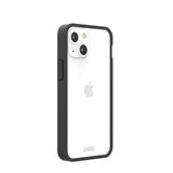 Pela iPhone 13 Mini Suojakuori Kirkas Musta