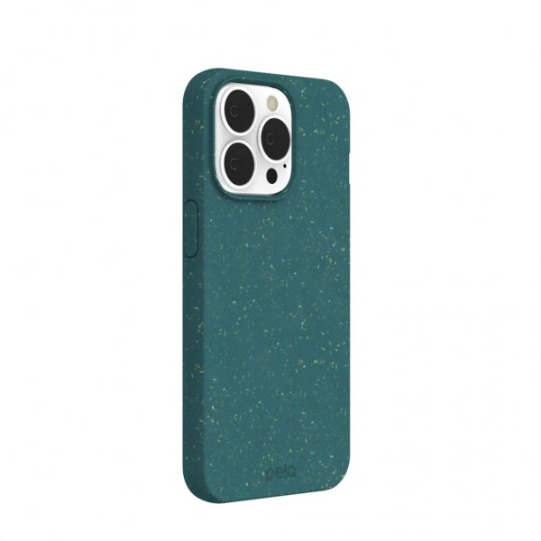 Pela iPhone 13 Pro Eco Friendly Classic -suojakuori, vihreä