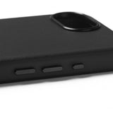 Mujjo iPhone 16/17 Full Leather Case MagSafe - musta