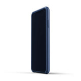Mujjo iPhone Xs Max Kuori Full Leather Case Monaco Blue
