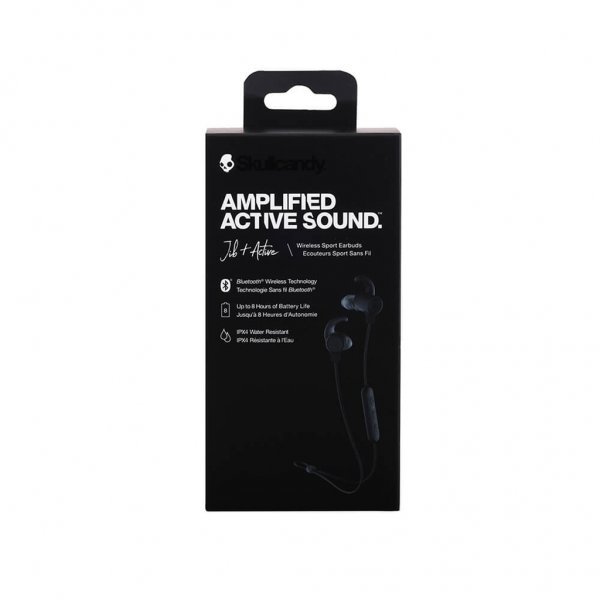 Skullcandy Jib+ Active In-Ear -kuulokkeet musta
