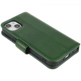 Nordic Covers iPhone 14 Plus Essential Leather -suojakotelo, Juniper Green