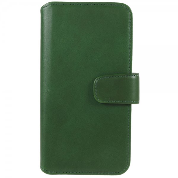Nordic Covers iPhone 14 Plus Essential Leather -suojakotelo, Juniper Green