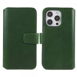 Nordic Covers iPhone 14 Pro Essential Leather -suojakotelo, Juniper Green