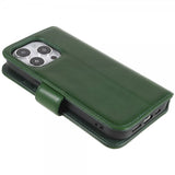 Nordic Covers iPhone 14 Pro Max Essential Leather -suojakuori, Juniper Green