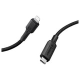 Spigen PowerArc Cable ArcWire USB-C–Lightning 1 metri Musta