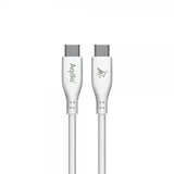 Aqiila Kabel Cablebird CS11 USB-C–USB-C 60 W 1 m, valkoinen