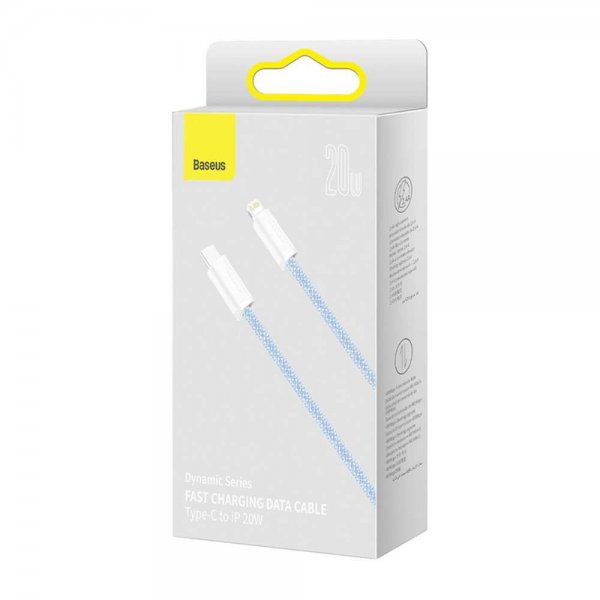 Baseus Dynamic Series USB-C–Lightning-kaapeli 1 m, sininen