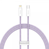 Baseus Dynamic Series USB-C–Lightning-kaapeli 1 m, violetti