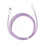 Baseus Dynamic Series USB-C–Lightning-kaapeli 1 m, violetti