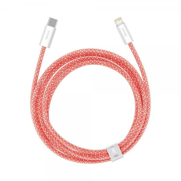 Baseus Dynamic Series USB-C–Lightning-kaapeli, 2 m, oranssi