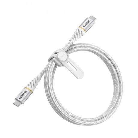 Otterbox Fast Charge Premium USB-C–USB-C -kaapeli 1 m, Cloudy Sky