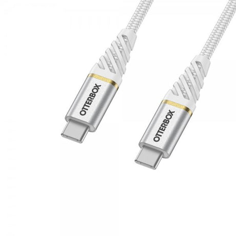 Otterbox Fast Charge Premium USB-C–USB-C -kaapeli 1 m, Cloudy Sky