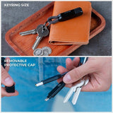 Rolling Square Kaapeli inCharge X Keyring 100W 6in1 Safiirinsininen