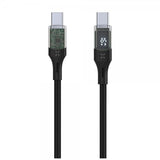 Kiinteä kaapeli näytöllä USB-C/USB-C 100W 1.2m