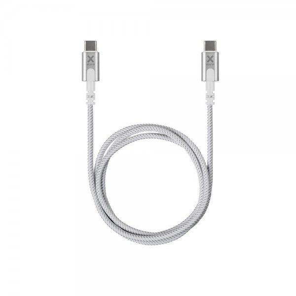 Xtorm Kaapeli Alkuperäinen 100W USB-C Power Delivery -kaapeli 1m Valkoinen
