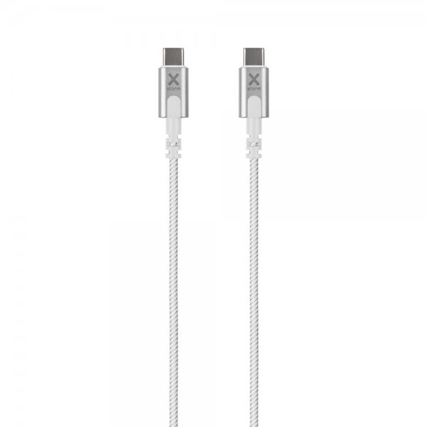 Xtorm Kaapeli Alkuperäinen 100W USB-C Power Delivery -kaapeli 1m Valkoinen