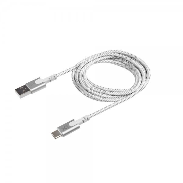 Xtorm-kaapeli, alkuperäinen USB-A–USB-C-kaapeli, 3 m, valkoinen