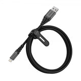 Otterbox-kaapeli Premium Lightning–USB-A-kaapeli 1 m, Dark Ash