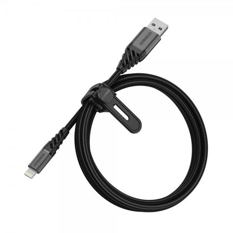 Otterbox-kaapeli Premium Lightning–USB-A-kaapeli 1 m, Dark Ash