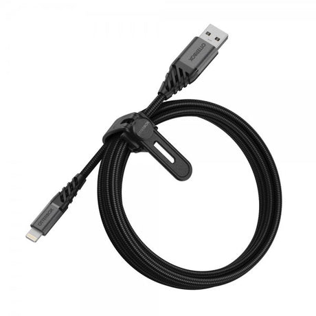 Otterbox Kabel Premium Lightning–USB-A-kaapeli 2 m, Dark Ash