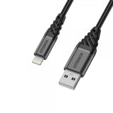Otterbox Kabel Premium Lightning–USB-A-kaapeli 2 m, Dark Ash