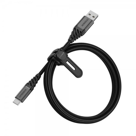 Otterbox Premium USB-C–USB-A-kaapeli 1 m Dark Ash