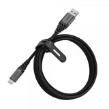 Otterbox-kaapeli Premium USB-C–USB-A-kaapeli 2 m Dark Ash