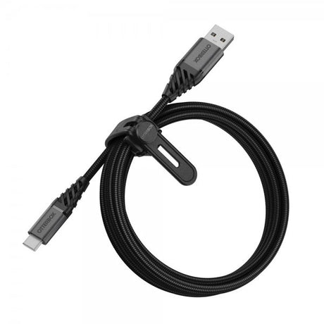 Otterbox-kaapeli Premium USB-C–USB-A-kaapeli 2 m Dark Ash