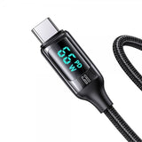 USAMS Kaapeli U78 Display USB-A/USB-C 1.2 m Valkoinen