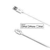Celly USB-A–Lightning-kaapeli, 2 m, valkoinen