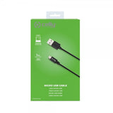 Celly USB-A–Micro-USB-kaapeli 1 m, musta