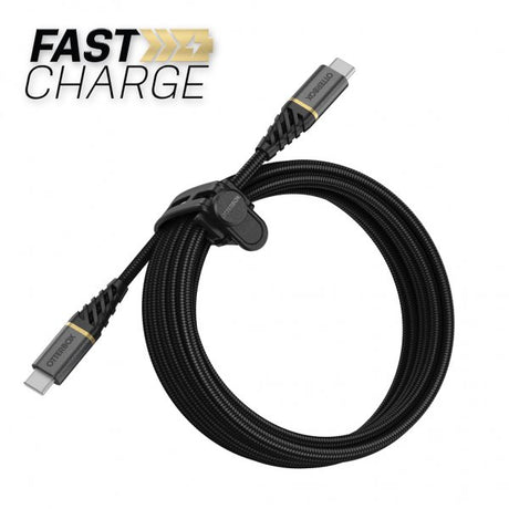 Otterbox USB-C–USB-C Premium Cable -kaapeli 3 metriä Glamour Black
