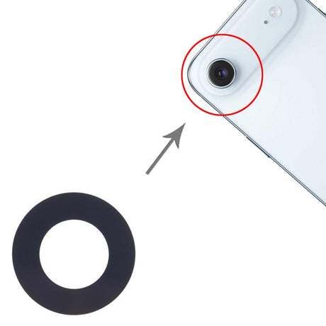 Kameran linssit kaksipuolisella teipillä iPhone Airille
