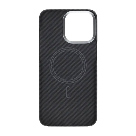 iPhone 15 Pro Max Kuori Kevlar MagSafe Musta