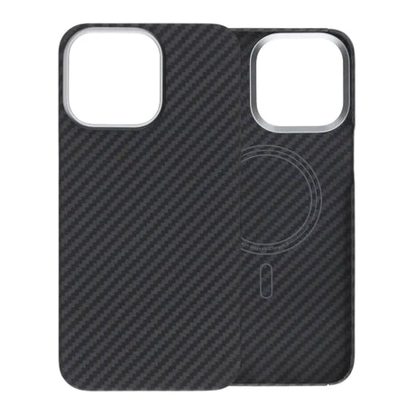 iPhone 15 Pro Max Kuori Kevlar MagSafe Musta