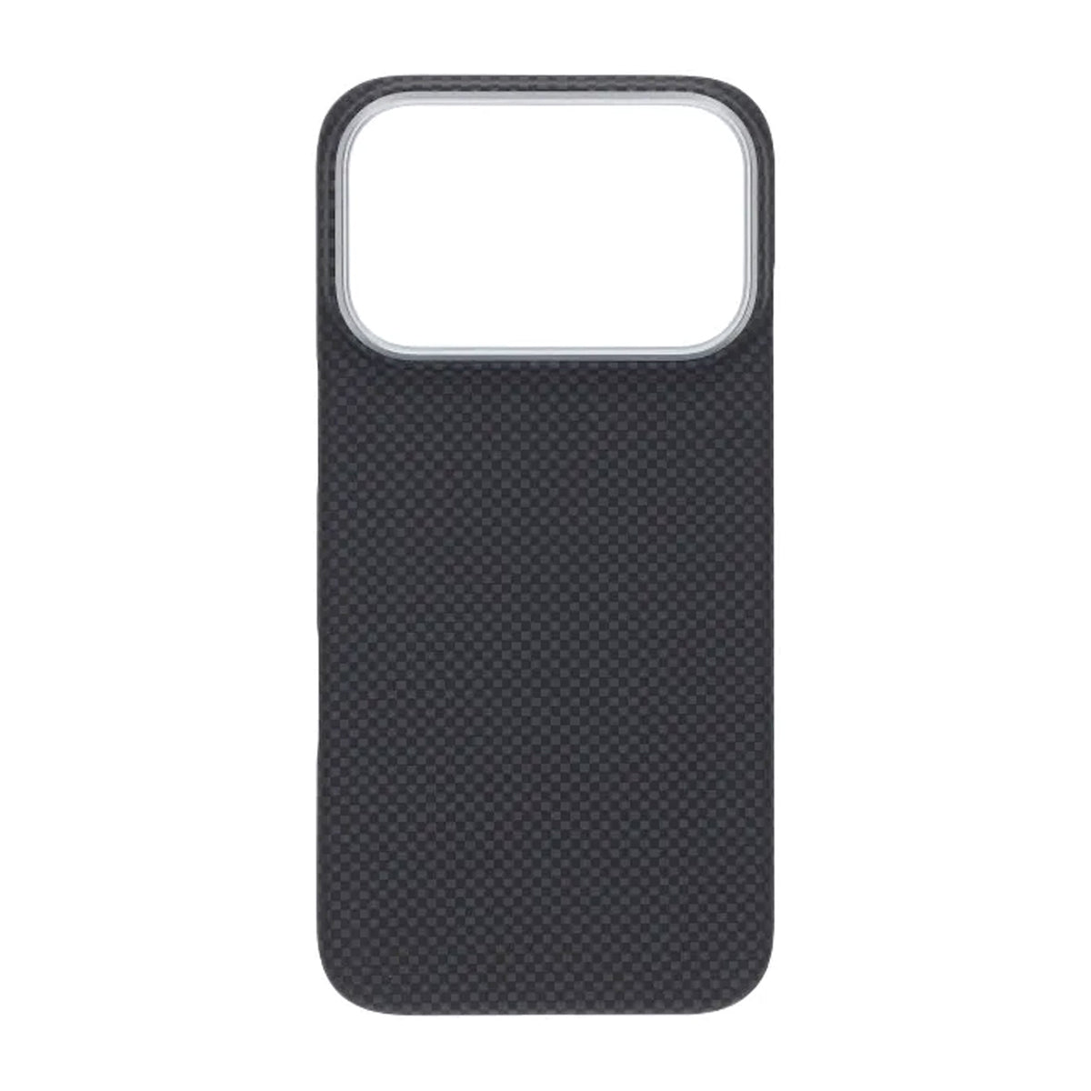 iPhone 17 Pro Kuori Kevlar MagSafe Musta ruudukkokuvio