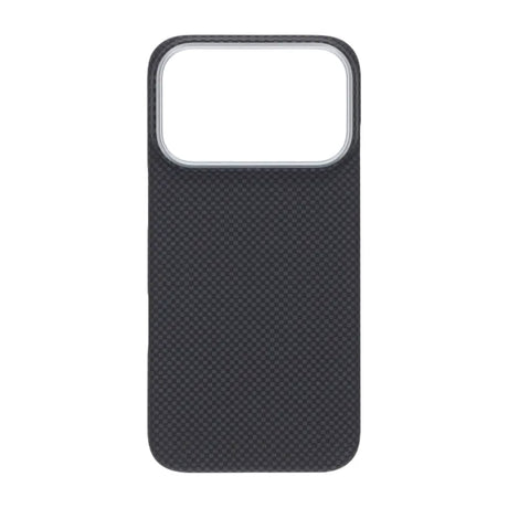 iPhone 17 Pro Kuori Kevlar MagSafe Musta ruudukkokuvio