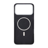 iPhone 17 Pro Max Kuori Kevlar MagSafe Musta-punainen ruudukkokuvio
