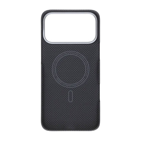 iPhone 17 Pro Max Kuori Kevlar MagSafe Musta ruudukkokuvio