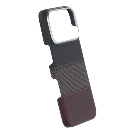 iPhone 17 Pro Kuori Kevlar MagSafe Musta Punainen