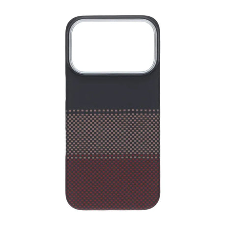 iPhone 17 Pro Kuori Kevlar MagSafe Musta Punainen